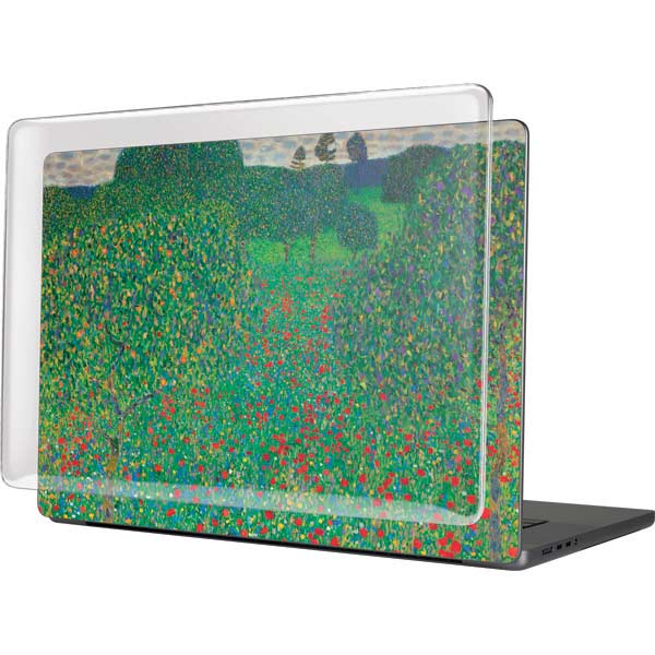 Poppy Field by Gustav Klimt MacBook Cases