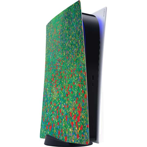 Poppy Field by Gustav Klimt PlayStation PS5 Skins