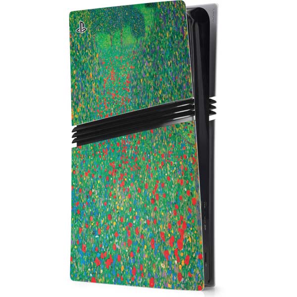 Poppy Field by Gustav Klimt PlayStation PS5 Skins