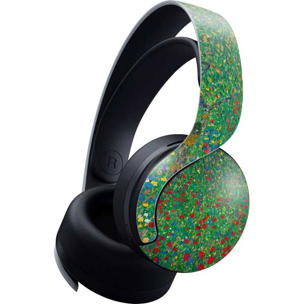 Poppy Field by Gustav Klimt PlayStation PS5 Skins