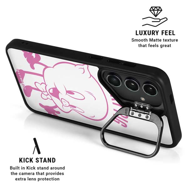 Looney Tunes Porky Pig Big Head Galaxy S26 Kickstand Case