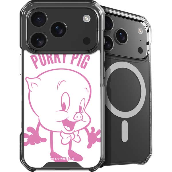 Looney Tunes Porky Pig Big Head iPhone 17 Pro MagSafe Case
