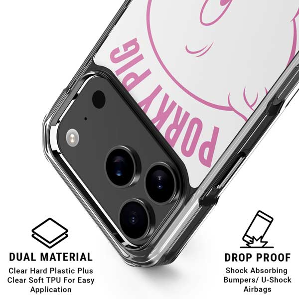Looney Tunes Porky Pig Big Head iPhone 17 Pro MagSafe Case