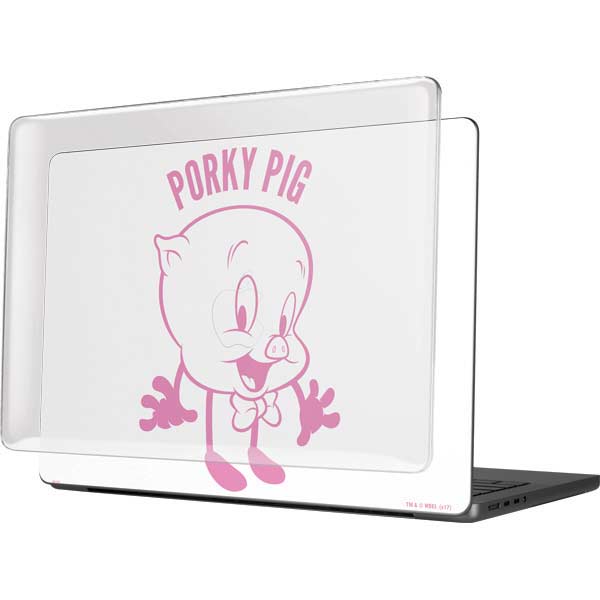 Looney Tunes Porky Pig Big Head MacBook Pro 14in (2021-24) Case plus Skin