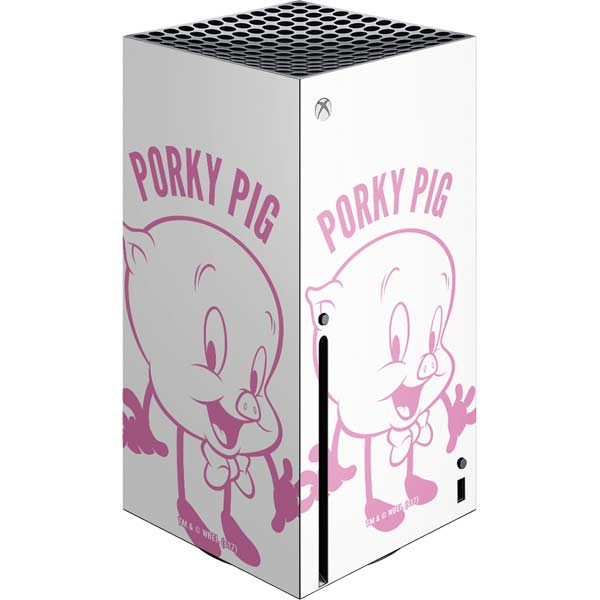 Looney Tunes Porky Pig Big Head Xbox Series X Skins