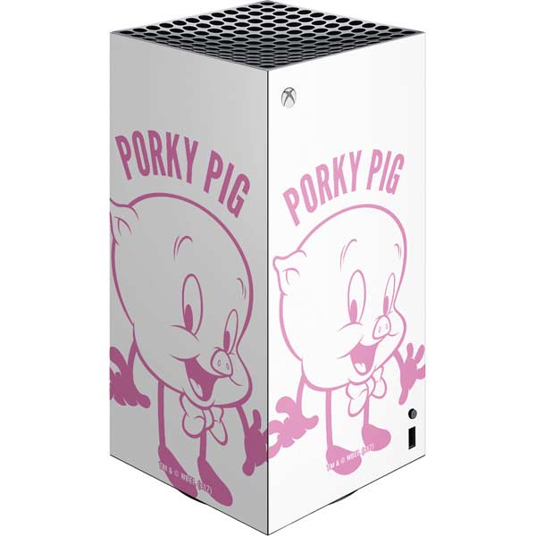 Looney Tunes Porky Pig Big Head Xbox Series X Skins