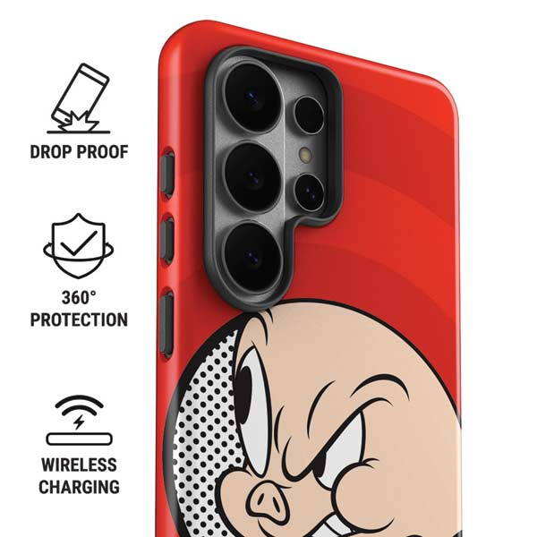 Looney Tunes Porky Pig Full Galaxy S26 Ultra Impact Case