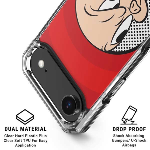 Looney Tunes Porky Pig Full iPhone 17 Air Clear Case