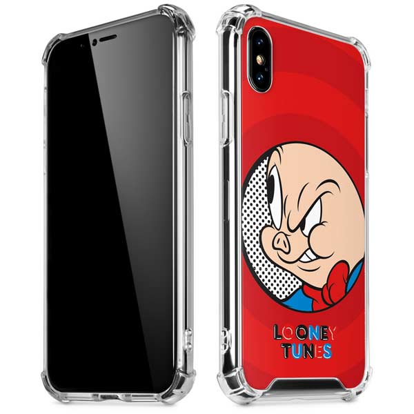 Looney Tunes Porky Pig Full iPhone X/XS Clear Case