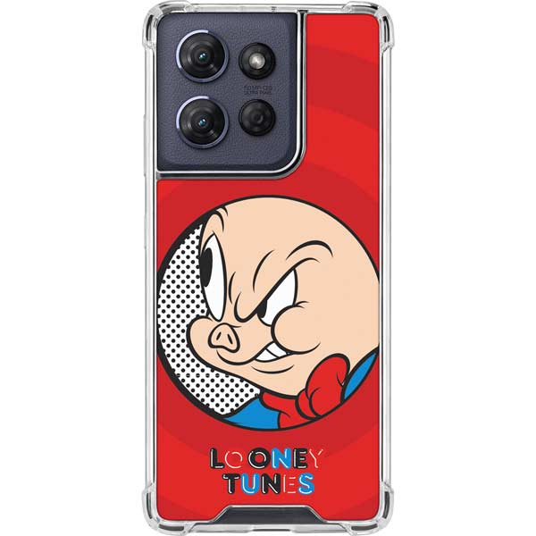 Looney Tunes Porky Pig Full Moto G Play 5G (2025) Clear Case