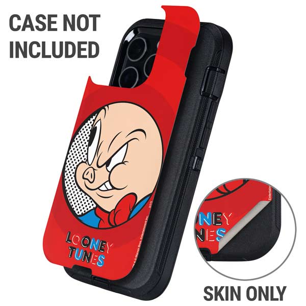 Looney Tunes Porky Pig Full Otterbox Defender iPhone Skin