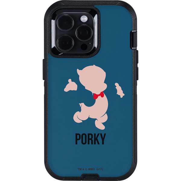 Looney Tunes Porky Pig Identity Otterbox Defender iPhone Skin