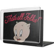 Looney Tunes Porky Pig Thats All Folks MacBook Cases