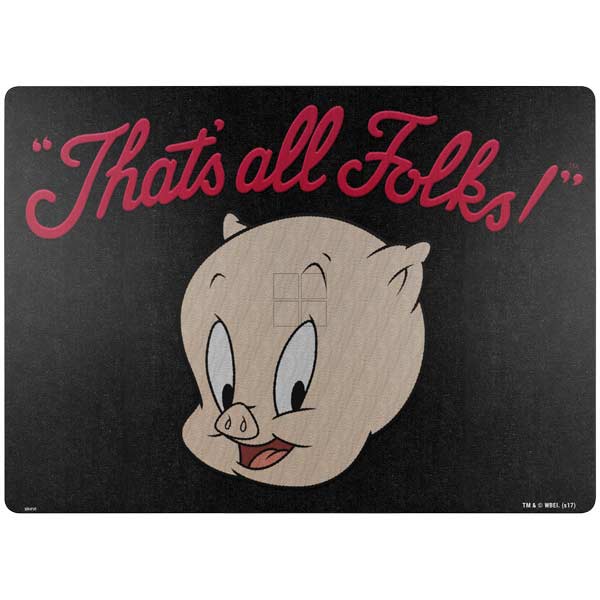 Looney Tunes Porky Pig Thats All Folks Surface Laptop 7 15in Skin