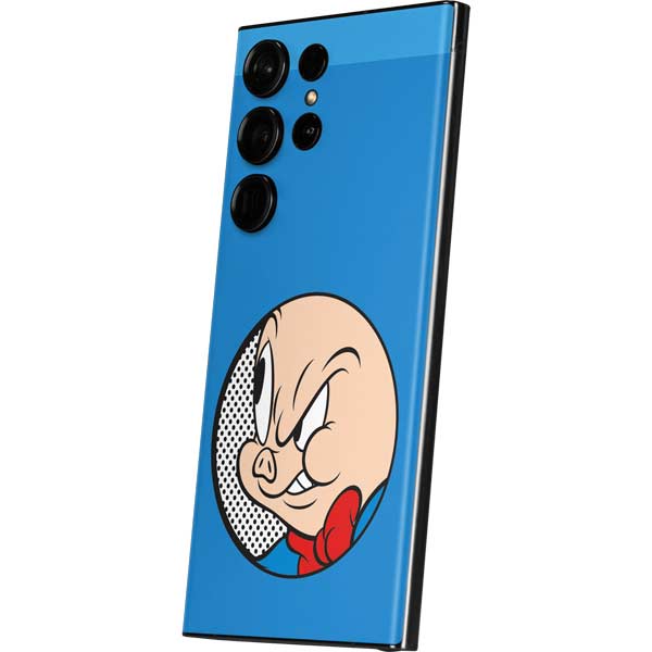Looney Tunes Porky Pig Two Circles Galaxy Skins