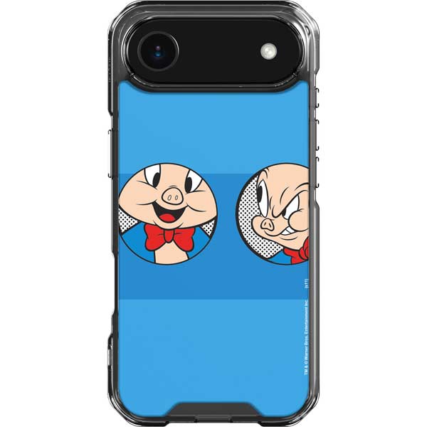 Looney Tunes Porky Pig Two Circles iPhone 17 Air Clear Case