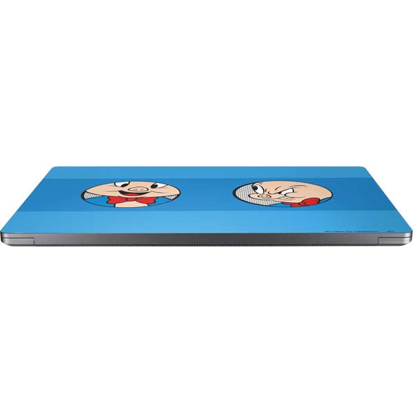 Looney Tunes Porky Pig Two Circles Laptop Skins