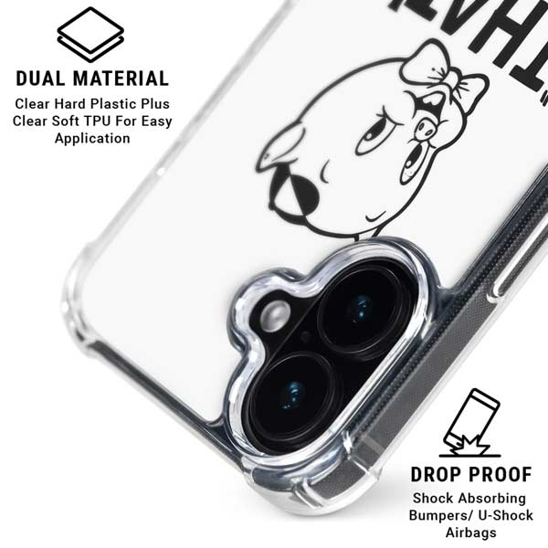 Looney Tunes Porky Thats All Folks Grid iPhone 17 MagSafe Case
