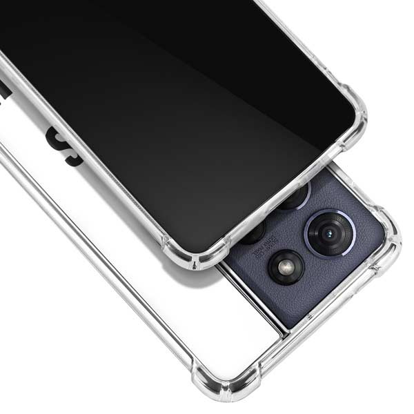Looney Tunes Porky Thats All Folks Grid Moto G Play 5G (2025) Clear Case