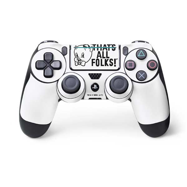 Looney Tunes Porky Thats All Folks Grid PlayStation PS4 Skins