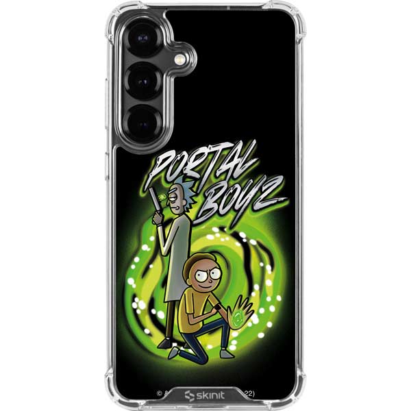 Adult Swim Rick and Morty Portal Boyz Galaxy S26 Clear Case