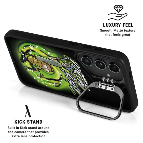 Adult Swim Rick and Morty Portal Boyz Galaxy S26 Ultra Kickstand Case