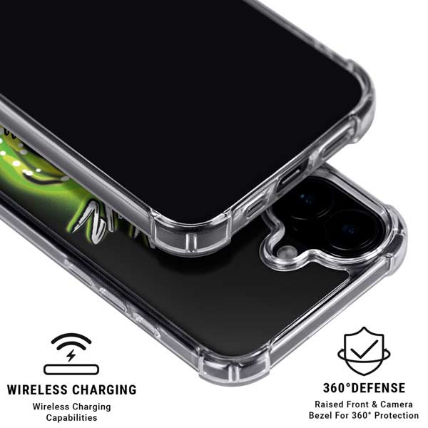 Adult Swim Rick and Morty Portal Boyz iPhone 17 Clear Case