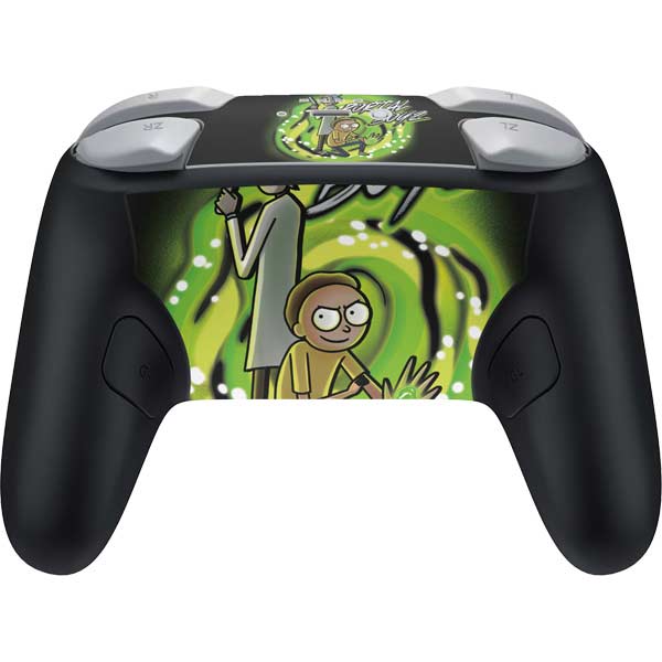 Adult Swim Rick and Morty Portal Boyz Nintendo Switch 2 (2025) Pro Controller Skin