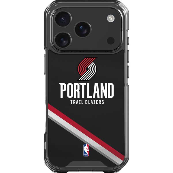 NBA Portland Trail Blazers Away Jersey iPhone 17 Pro Clear Case