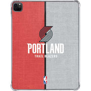 NBA Portland Trail Blazers Canvas iPad Pro 11in (2024) Clear Case