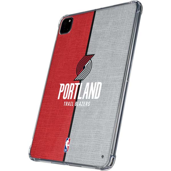 NBA Portland Trail Blazers Canvas iPad Pro 11in (2024) Clear Case