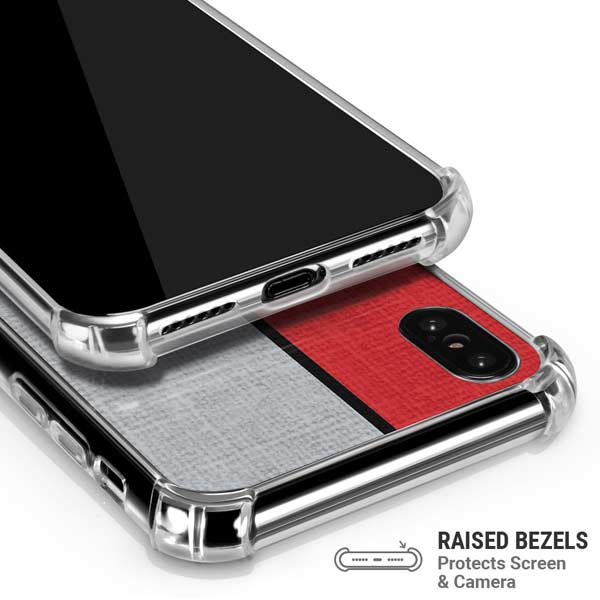 NBA Portland Trail Blazers Canvas iPhone X/XS Clear Case