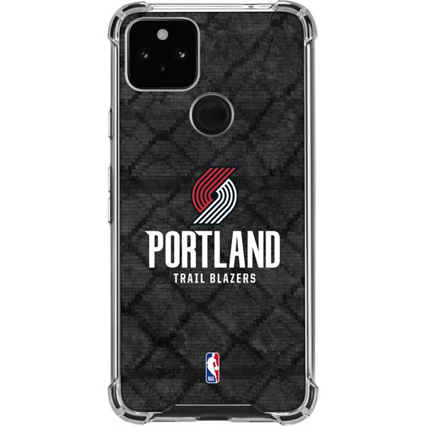 NBA Portland Trail Blazers Dark Rust Pixel Cases