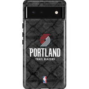 NBA Portland Trail Blazers Dark Rust Pixel Cases