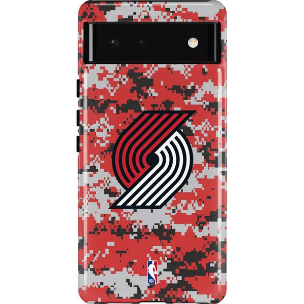NBA Portland Trail Blazers Digi Camo Pixel Cases