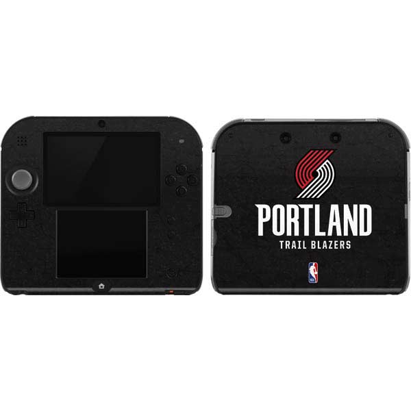 NBA Portland Trail Blazers Distressed Nintendo Skins