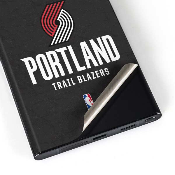 NBA Portland Trail Blazers Distressed Galaxy Skins