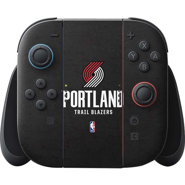 NBA Portland Trail Blazers Distressed Nintendo Skins