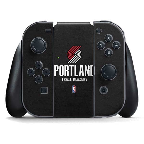 NBA Portland Trail Blazers Distressed Nintendo Skins