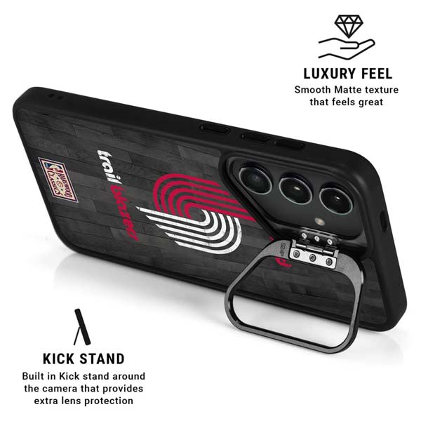 NBA Portland Trail Blazers Hardwood Classics Galaxy S26 Kickstand Case