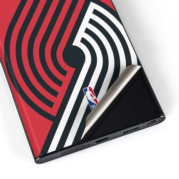 NBA Portland Trail Blazers Large Logo Galaxy Skins