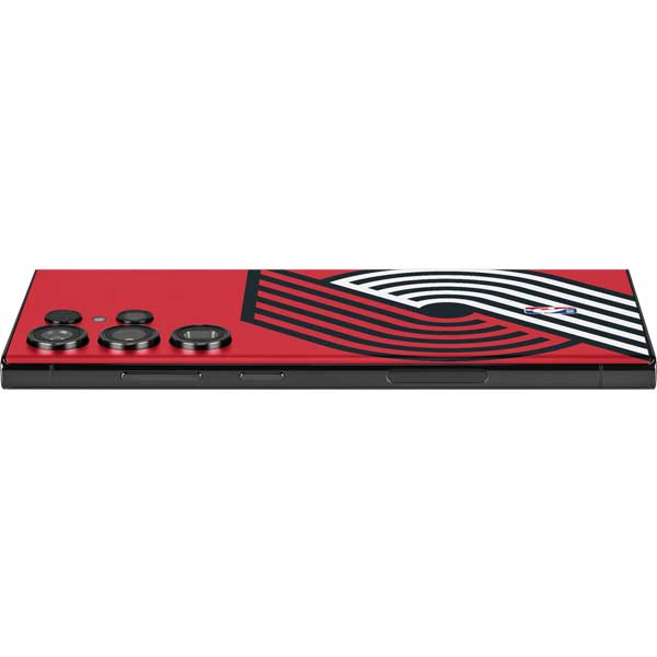 NBA Portland Trail Blazers Large Logo Galaxy Skins