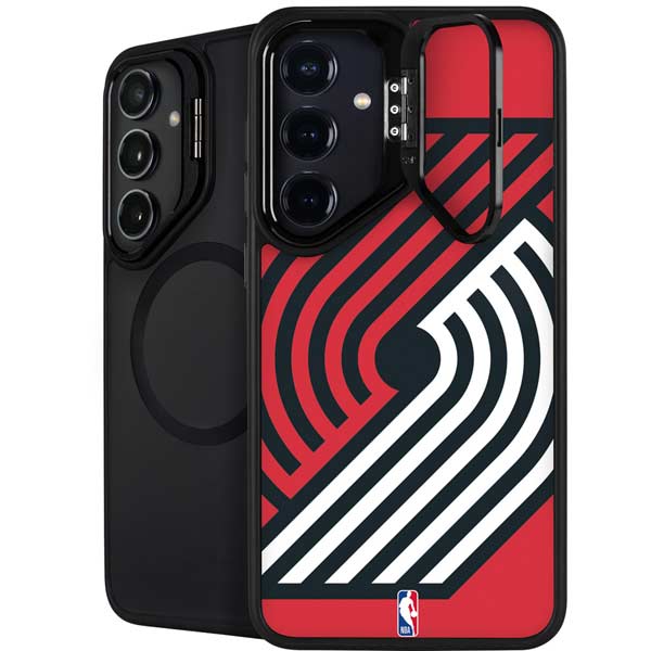 NBA Portland Trail Blazers Large Logo Galaxy S26 Kickstand Case