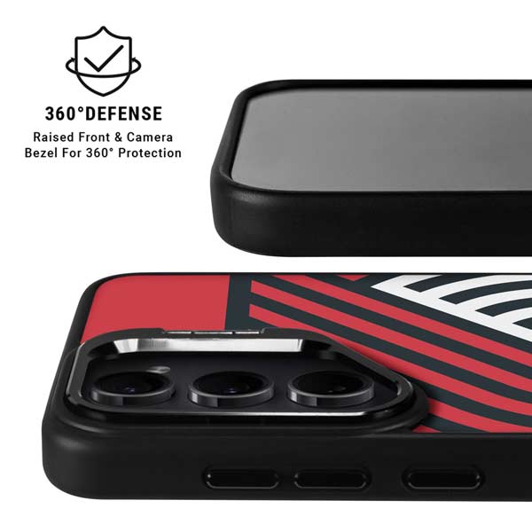 NBA Portland Trail Blazers Large Logo Galaxy S26 Plus Kickstand Case