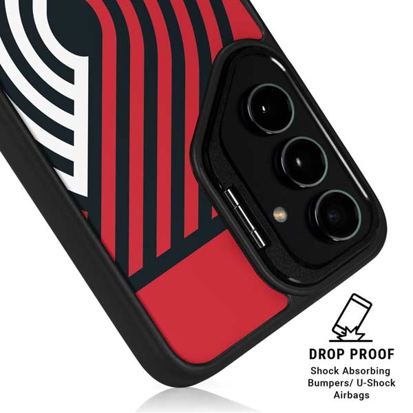 NBA Portland Trail Blazers Large Logo Galaxy S26 Plus Kickstand Case