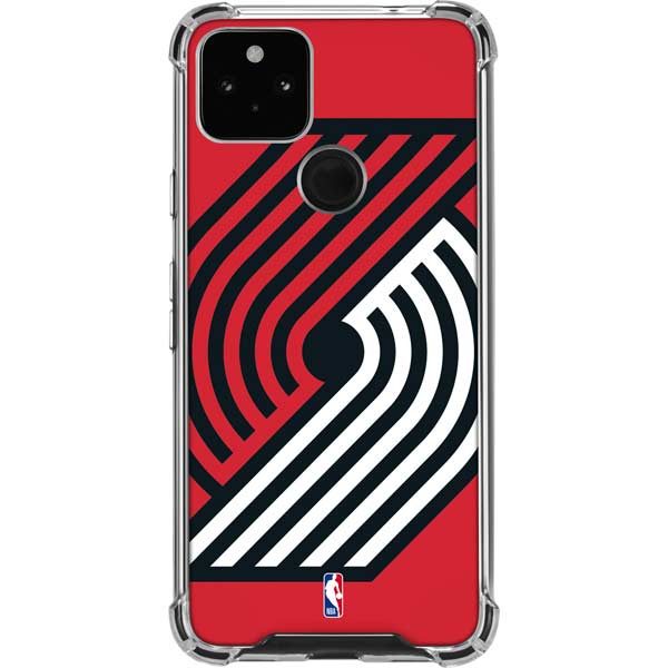 NBA Portland Trail Blazers Large Logo Pixel Cases