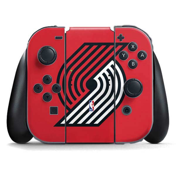 NBA Portland Trail Blazers Large Logo Nintendo Skins