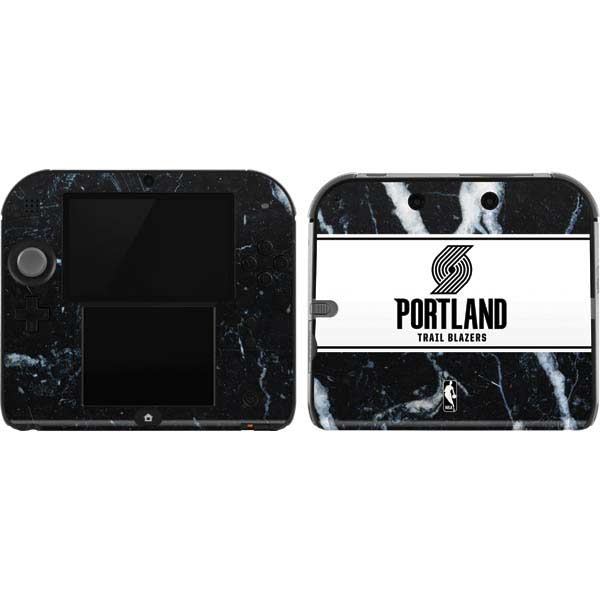 NBA Portland Trail Blazers Marble Nintendo Skins