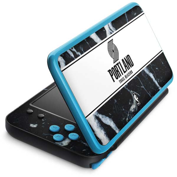 NBA Portland Trail Blazers Marble Nintendo Skins