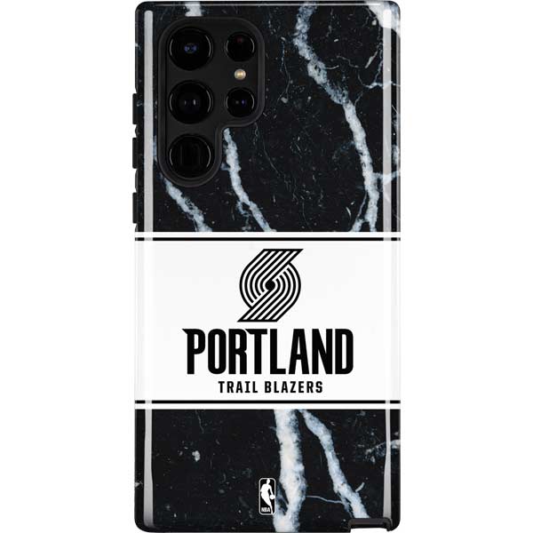 NBA Portland Trail Blazers Marble Galaxy Cases